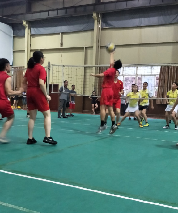我司乐成携手天元区建设局加入天易建设主理的“气排球“ 联谊赛 - 公司要闻 - 湖南万达项目治理有限公司【官网】