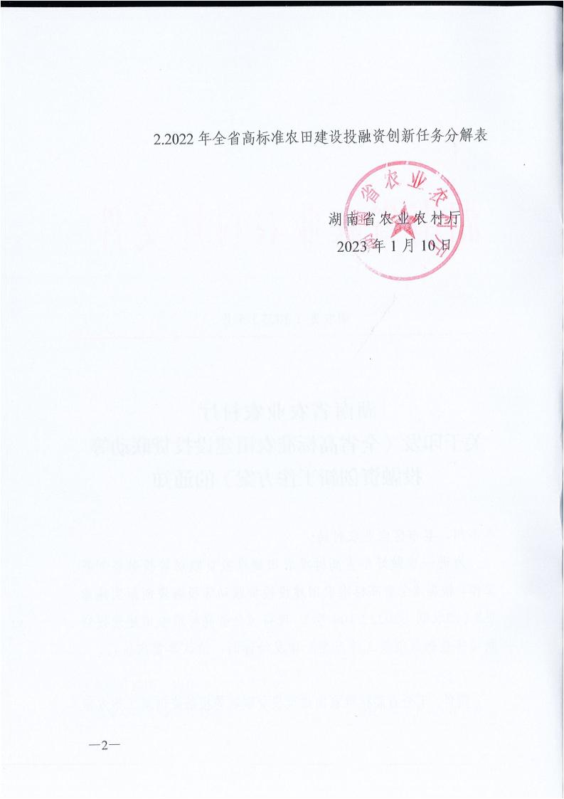 湖南省农业农村厅关于印发《全省高标准农田建设投贷联动等投融资立异事情计划》的通知_01.jpg
