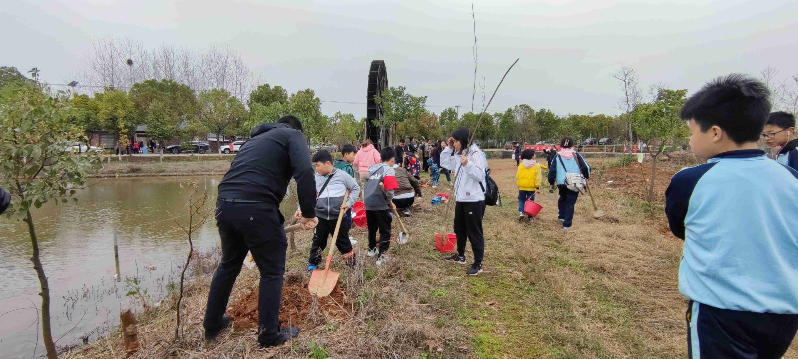 自愿效劳丨我司开展学雷锋义务植树运动 - 公司要闻 - 湖南万达项目治理有限公司【官网】
