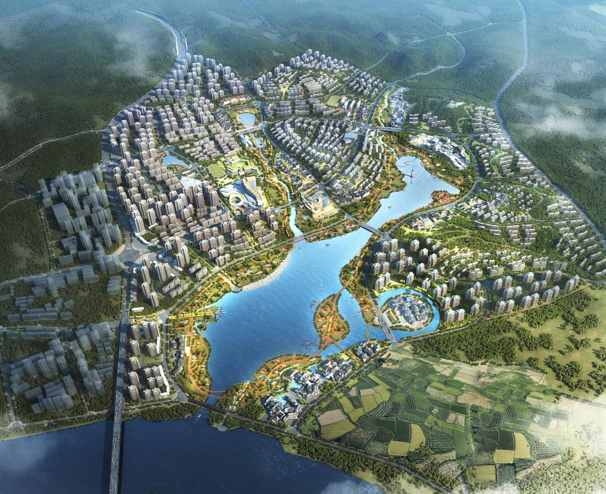 株洲市渌口区梅子湖片区综合开发项目 - 经典案例 - 湖南万达项目治理有限公司【官网】