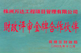 财务评审金牌相助同伴